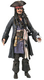 Jack Sparrow Figura De Acción Piratas del Caribe Diamond Select Toys 17 Cm