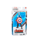 Capitan América Bucky Barnes Figura De Acción Avengers Marvel Legends Hasbro 16 Cm