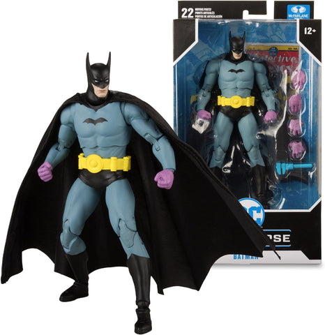 Batman Figura De Acción First Appeareance Detective Comics Dc Multiverse Mcfarlane Toys 18 cm