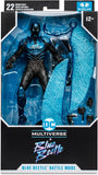 Blue Beetle Battle Mode Figura De Acción Blue Beetle Dc Multiverse Mcfarlane Toys 18 cm