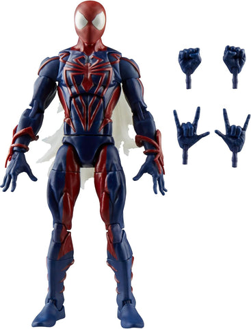 Spiderman Unlimited Figura De Acción Spiderman Classic Vintage Marvel Legends Hasbro 16 Cm