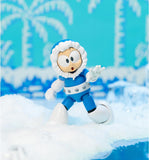 Ice Man Figura De Acción Mega Man Capcom Gamer Jada Toys 11 Cm