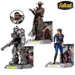 Pack Lucy Maximus & The Ghoul Figuras Estatuas Fallout Series Mcfarlane Toys 16 Cm