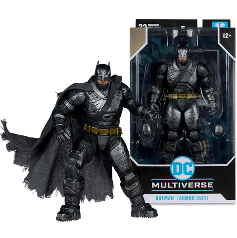 Batman Armor Suit Figura de Acción BVS Dawn Of Justice Dc Mcfarlane Toys 18 C