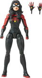 Spiderwoman Jessica Drew Retro Figura De Acción Spiderman Classic Marvel Legends Hasbro 16 Cm