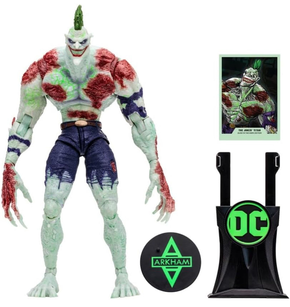 The Joker Titan Glow In The Dark Figura de Acción Batman Arkham Asylum –  Meteora Store