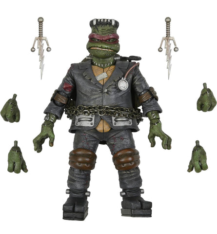 Raphael As Frankenstein Figura De Acción TMNT Monsters Ultimate Neca 18 Cm