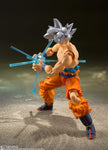 Goku Ultra Instinct Figura De Acción Dragon Ball Super SH Figuarts Bandai 15 Cm