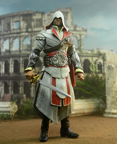 Ezio Auditore Figura De Acción Assassins Creed Brotherhood Neca 18 Cm