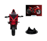 Red Hood’s Sportsbike Motorcycle Motocicleta para Figuras Dc Mcfarlane Toys 24cm