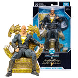 Black Adam With Throne Figura De Acción Justice League Dc Mcfarlane Toys 18 Cm