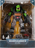 Ork Meganob Buzzsaw Figura de Acción Warhammer 40K McFarlane Toys 18 Cm