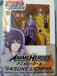 Uchiha Sasuke Rinnegan Sharingan Figura de Acción Anime Heroes Bandai 16 Cm