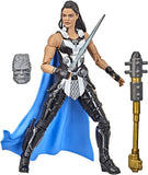 King Valkyria Figura De Acción Thor Love and Thunder Marvel Legends Hasbro 16 Cm Baf Korg