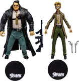 Sam Y Twitch Spawn 2 Pack Figura de Acción Spawn Deluxe set McFarlane Toys 18 Cm