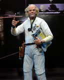 Doc Brown Hazmat Suit Figura De Acción Back To The Future Neca 18 Cm