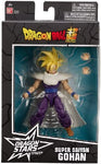 Gohan Super Saiyan Con Capa Figura De Acción Dragon Ball Dragon Stars Bandai 16 Cm