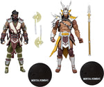 Shao Kahn Vs Sub Zero Pack Figura De Acción Mortal Kombat Mcfarlane Toys 19 Cm