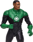 Green Lantern John Stewart Figura de Acción Endless Winter DC Multiverse Mcfarlane Toys 19 Cm BAF Frost KIng