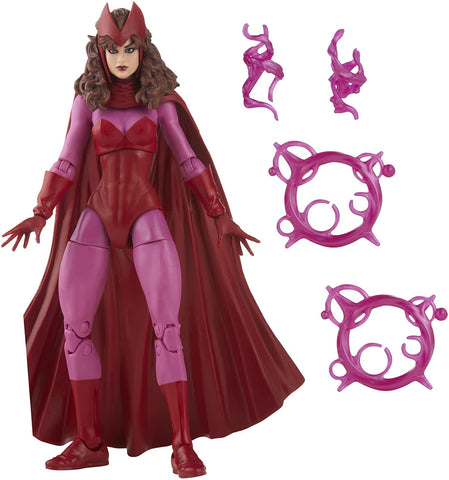 Scarlet Witch Figura De Acción Wanda Vision Classic Marvel Legends Hasbro 16 Cm