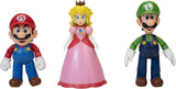 Pack Super Mario Bros Luigi y Peach Figura de Acción Super Mario Bros Mushroom Kingdom Jakks Pacific 11 Cm