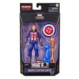 Capitana Carter Figura De Acción What If Marvel Legends Hasbro 16 Cm BAF Vigilante