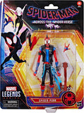 Spider Punk Figura de Acción Spiderman Across The Spider Verse Marvel Legends Hasbro 17 Cm