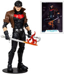 Red Hood Unmasked Figura De Acción Arkham Knight Dc Multiverse Mcfarlane Toys 18 cm