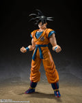 Saiyan Son Goku Super Hero Figura De Acción Dragon Ball Super SH Figuarts Bandai 15 Cm