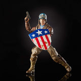 Capitán América Steve Rogers y Peggy Carter Two Pack Figura De Acción Avengers Marvel Legends Hasbro 16 Cm