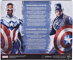 Capitán América Sam Wilson y Steve Rogers Two Pack Figura De Acción Avengers: Endgame - Falcon And The Winter Soldier Marvel Legends Hasbro 16 Cm