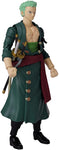 Roronoa Zoro Figura De Acción One Piece Anime Heroes Bandai 16 Cm