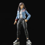 America Chavez Figura De Acción Multiverse Of Madness Marvel Legends Hasbro 17 Cm BAF Rintrah