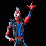 Spider Punk Figura de Acción Spiderman Across The Spider Verse Marvel Legends Hasbro 17 Cm