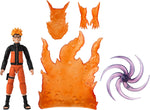 Naruto Uzumaki Tailed Beast Cloak Figura de acción Anime Heroes Bandai 16 Cm