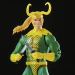 Loki Figura De Acción Thor Cómics Classic Retro Marvel Legends Hasbro 17 Cm