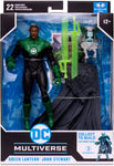 Green Lantern John Stewart Figura de Acción Endless Winter DC Multiverse Mcfarlane Toys 19 Cm BAF Frost KIng