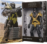 Black Krrsantan Edición Especial Figura de Acción Mandalorian Star Wars Black Series 16 Cm