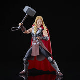 Mighty Thor Figura De Acción Thor Love and Thunder Marvel Legends Hasbro 16 Cm Baf Korg