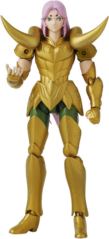 Aries Mu Figura de Acción Saint Seiya Caballeros del Zodiaco Anime Heroes Bandai 16 Cm