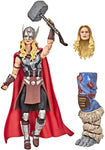 Mighty Thor Figura De Acción Thor Love and Thunder Marvel Legends Hasbro 16 Cm Baf Korg