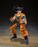 Saiyan Son Goku Super Hero Figura De Acción Dragon Ball Super SH Figuarts Bandai 15 Cm