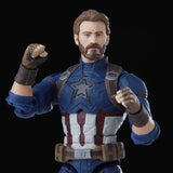 Capitán America Steve Rogers Figura De Acción Avengers Infinity Saga Marvel Legends 17 Cm