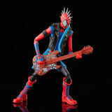 Spider Punk Figura de Acción Spiderman Across The Spider Verse Marvel Legends Hasbro 17 Cm