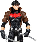 Red Hood Unmasked Figura De Acción Arkham Knight Dc Multiverse Mcfarlane Toys 18 cm