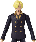 Sanji Figura De Acción One Piece Anime Heroes Bandai 16 Cm