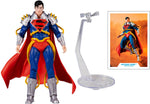 Superboy Prime Figura de Acción Superman Dc Multiverse Mcfarlane Toys 18 Cm