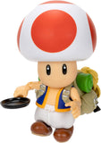 Toad Figura de Acción Super Mario Bros Movie Nintendo Jakks Pacific 13 cm