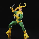Loki Figura De Acción Thor Cómics Classic Retro Marvel Legends Hasbro 17 Cm