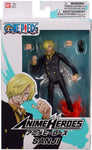 Sanji Figura De Acción One Piece Anime Heroes Bandai 16 Cm